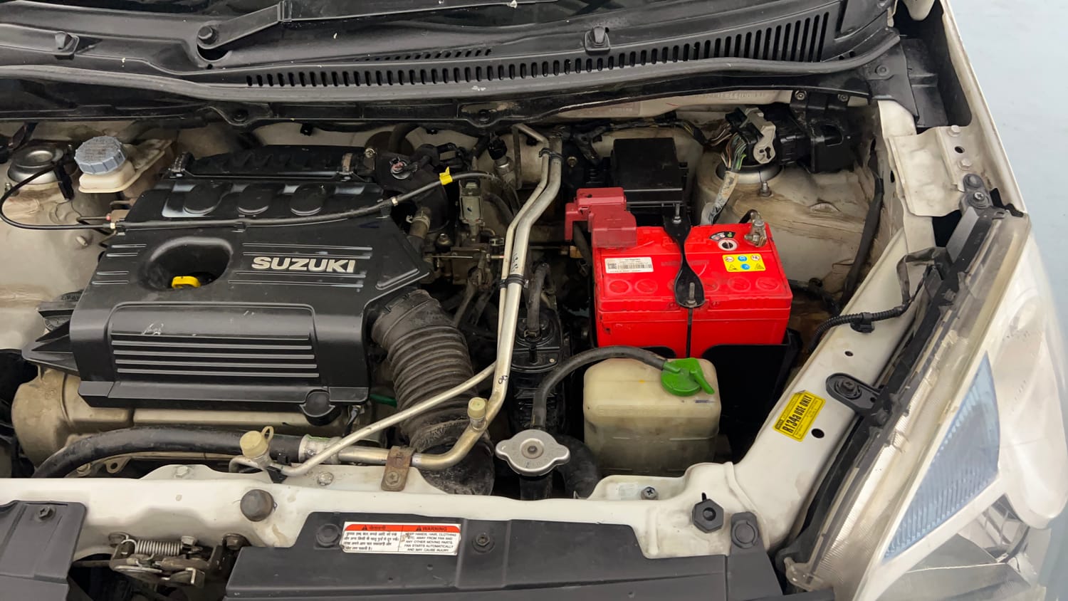 Used 2012 Maruti Suzuki Wagon R 1.0 VXi Petrol Manual engine ENGINE LEFT SIDE VIEW