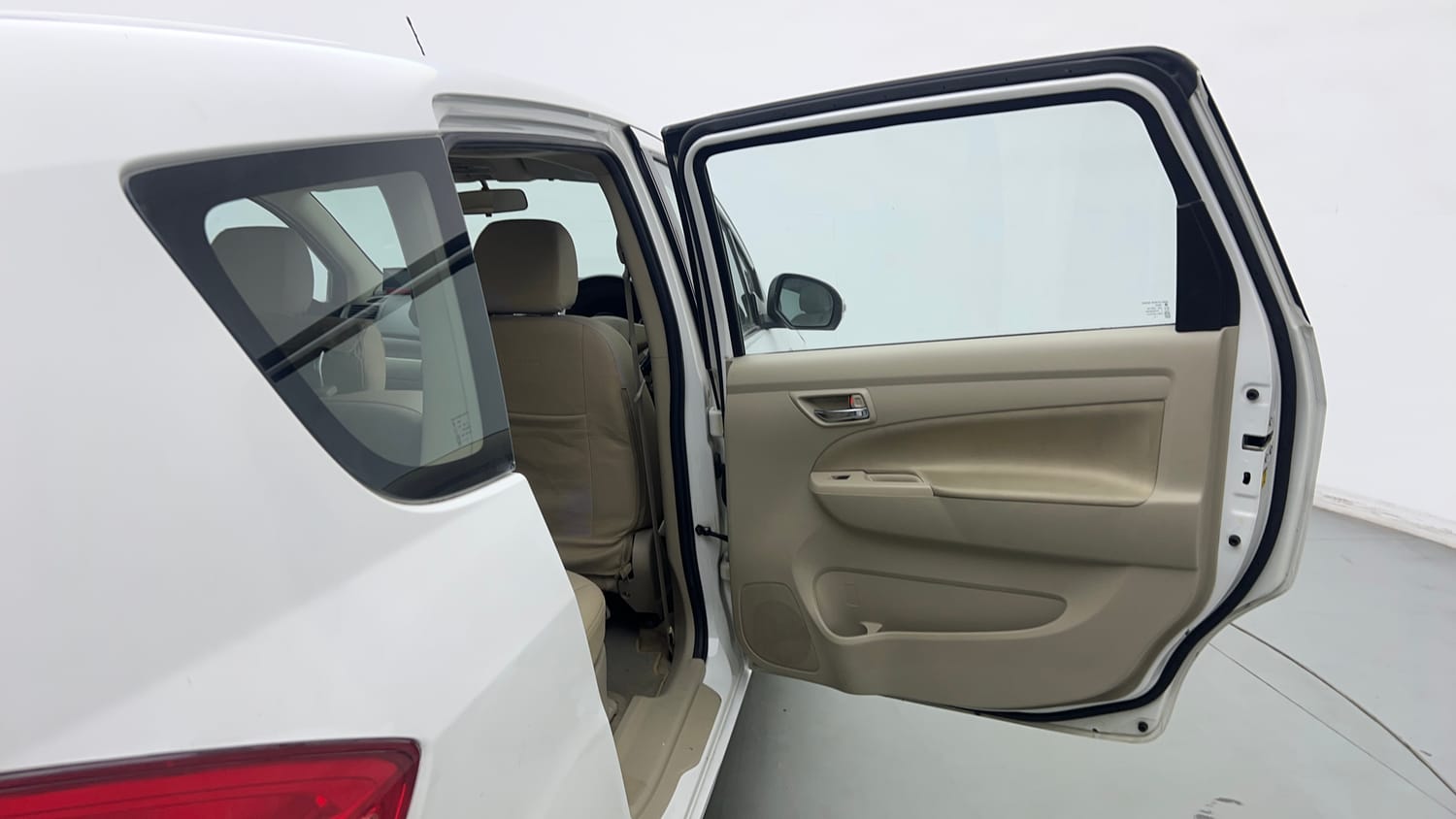 Used 2016 Maruti Suzuki Ertiga VXI Petrol Manual interior RIGHT REAR DOOR OPEN VIEW
