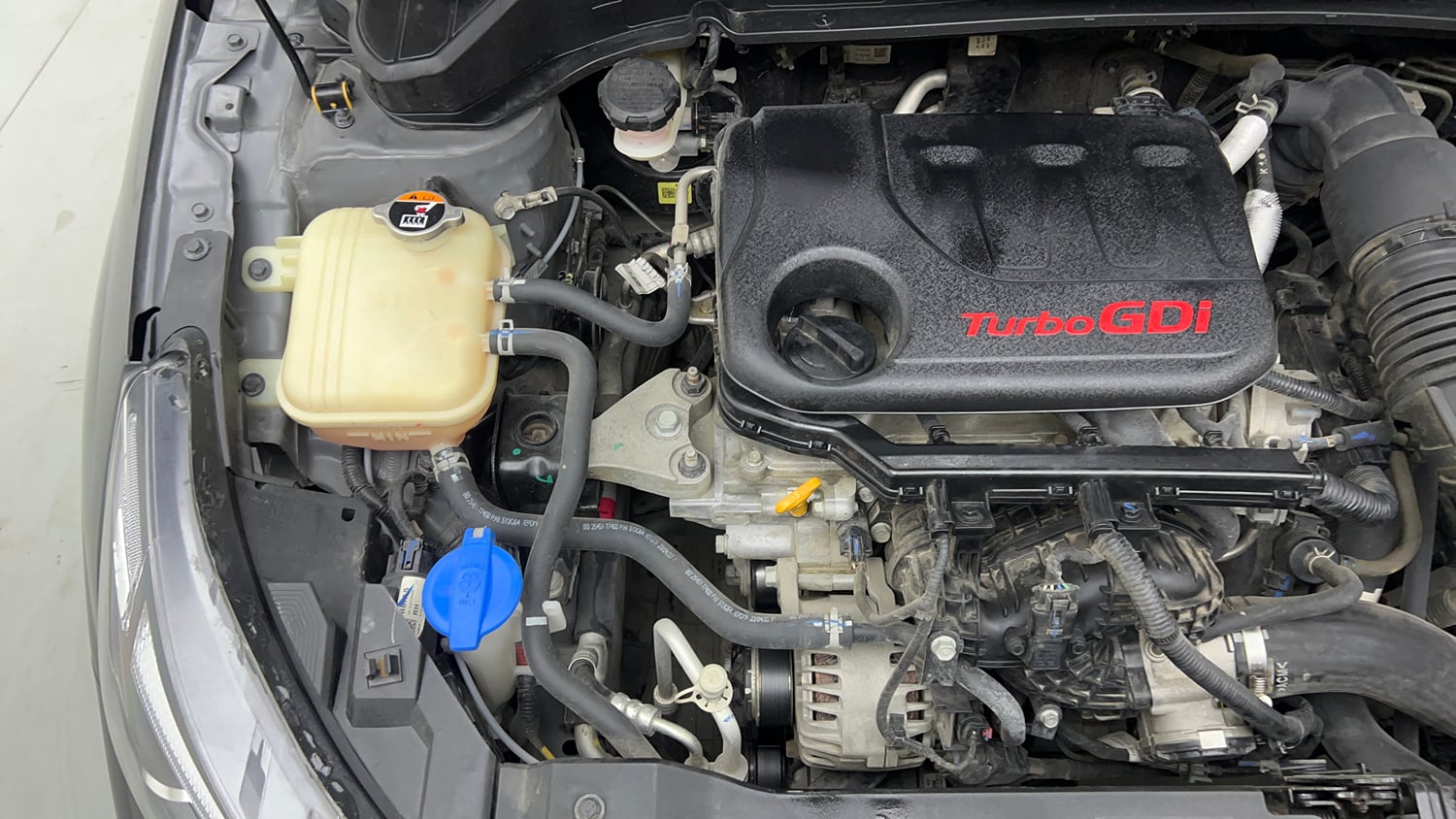 Used 2022 Hyundai i20 N Line N8 1.0 Turbo DCT Petrol Automatic engine ENGINE RIGHT SIDE VIEW