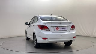 Used 2013 Hyundai Verna Fluidic 1.6 VTVT SX Opt AT Petrol Automatic exterior LEFT REAR CORNER VIEW