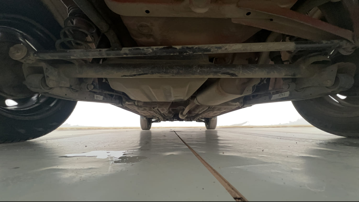 Used 2012 Maruti Suzuki Alto K10 LXi Petrol Manual extra REAR UNDERBODY VIEW (TAKEN FROM REAR)