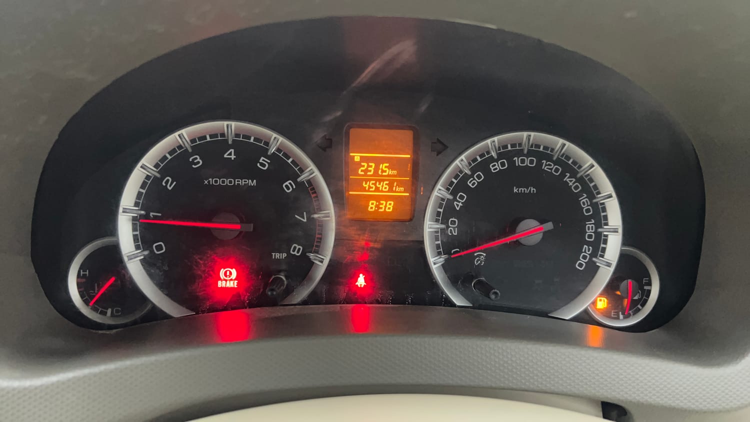 Used 2016 Maruti Suzuki Ertiga VXI Petrol Manual interior CLUSTERMETER VIEW