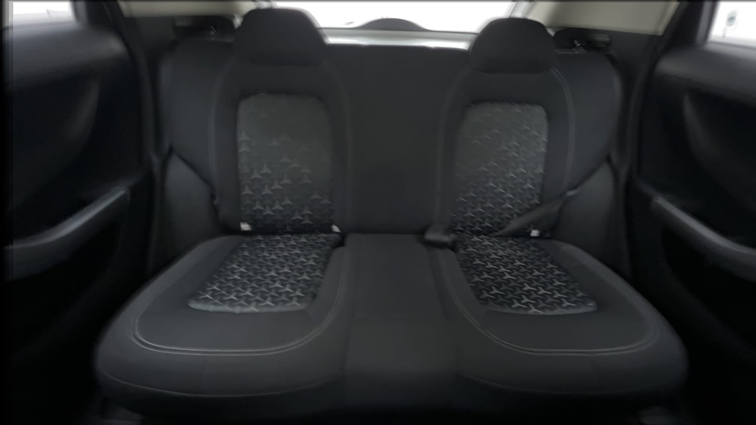 Used 2022 Tata Nexon XM (S) Diesel Diesel Manual interior REAR SEAT CONDITION VIEW