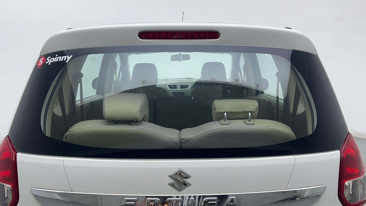 Used 2016 Maruti Suzuki Ertiga VXI Petrol Manual exterior BACK WINDSHIELD VIEW