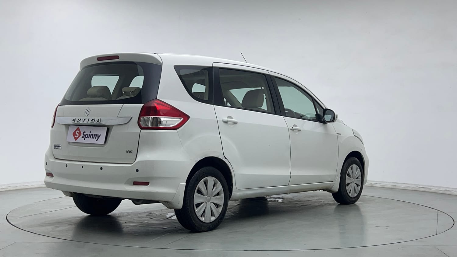 Used 2016 Maruti Suzuki Ertiga VXI Petrol Manual exterior RIGHT REAR CORNER VIEW