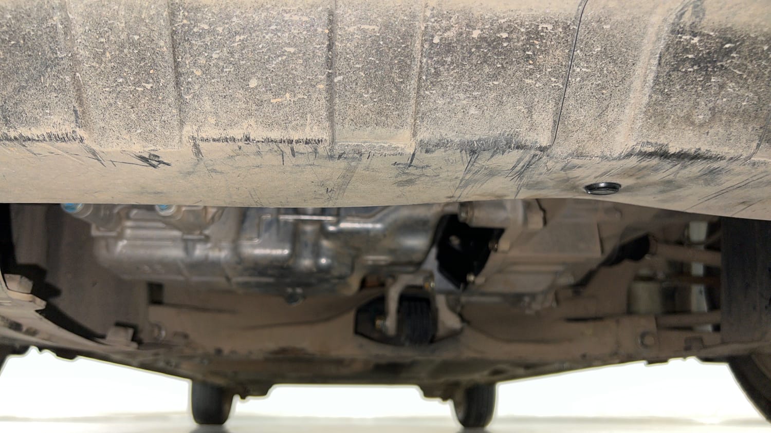 Used 2018 Honda City V Petrol Petrol Manual extra FRONT LEFT UNDERBODY VIEW