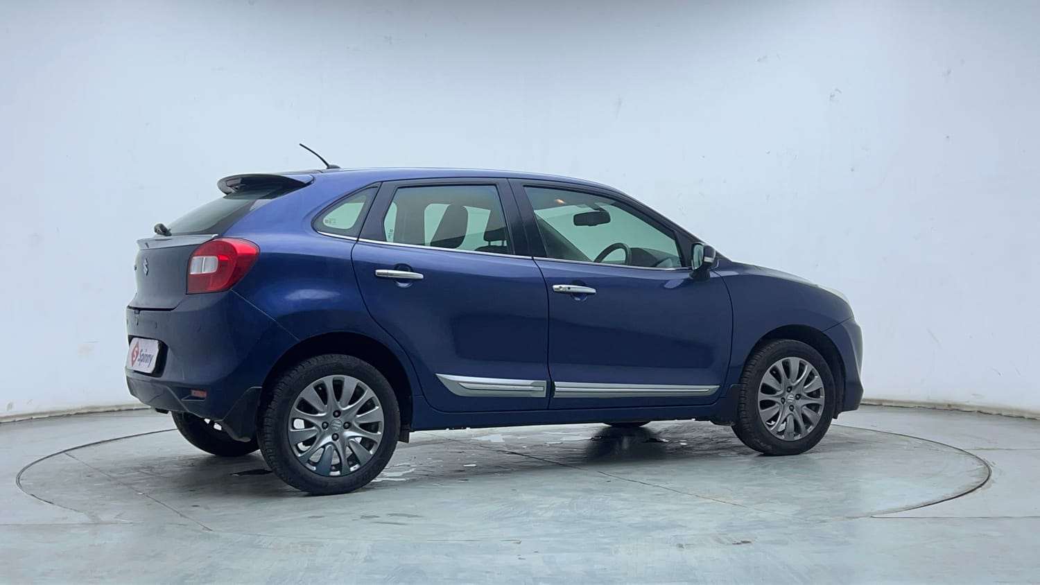 Used 2018 Maruti Suzuki Baleno Zeta 1.2 Petrol Manual exterior LEFT REAR CORNER VIEW