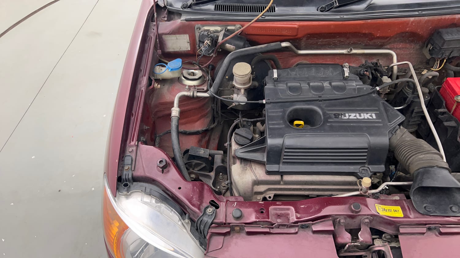 Used 2012 Maruti Suzuki Alto K10 LXi Petrol Manual engine ENGINE RIGHT SIDE VIEW