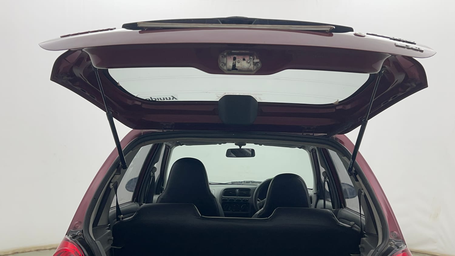 Used 2012 Maruti Suzuki Alto K10 LXi Petrol Manual interior DICKY DOOR OPEN VIEW