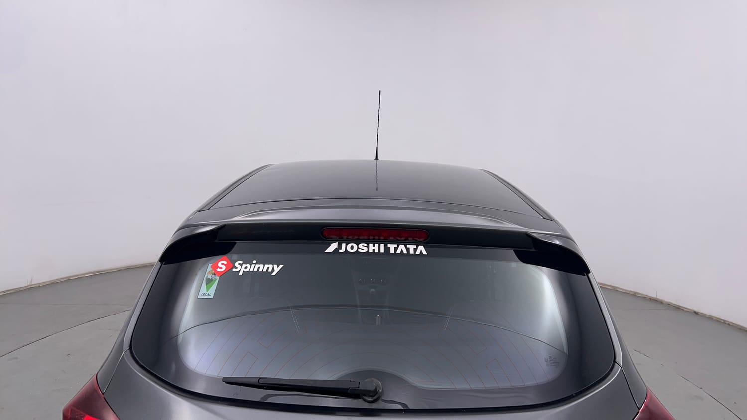 Used 2021 Tata Tiago XZ Petrol Manual exterior BACK WINDSHIELD VIEW