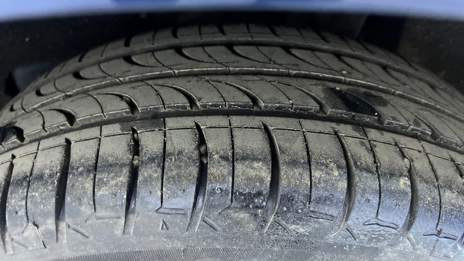Used 2018 Maruti Suzuki Baleno Zeta 1.2 Petrol Manual tyres LEFT REAR TYRE TREAD VIEW