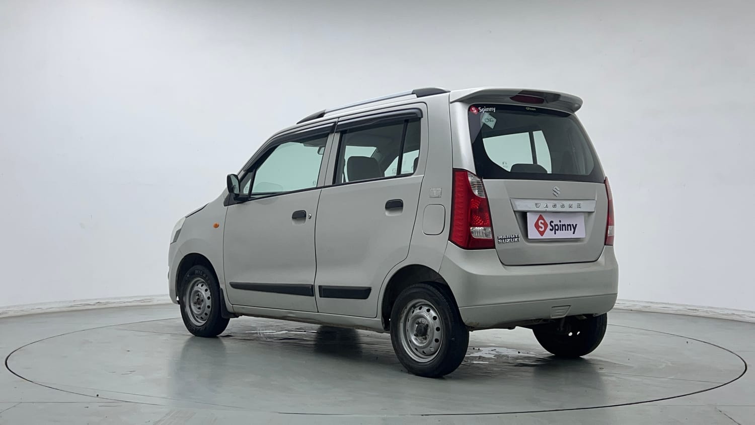 Used 2018 Maruti Suzuki Wagon R LXI CNG Cng Manual exterior LEFT REAR CORNER VIEW