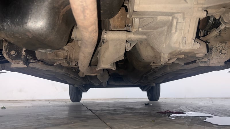 Used 2015 Maruti Suzuki Alto 800 Lxi Petrol Manual extra FRONT LEFT UNDERBODY VIEW