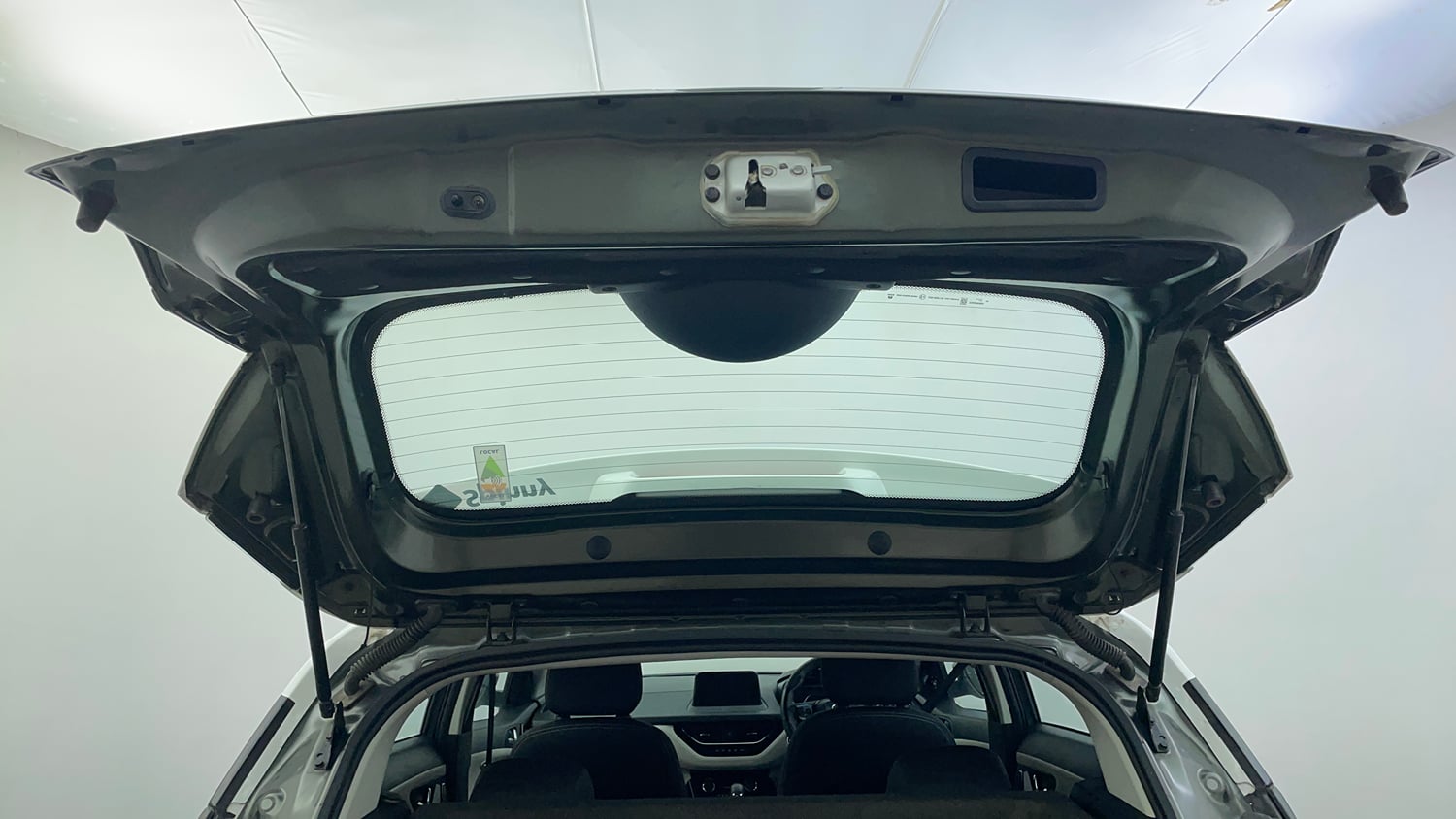 Used 2021 Tata Nexon XZA Plus (O) Dual Tone Petrol Automatic interior DICKY DOOR OPEN VIEW