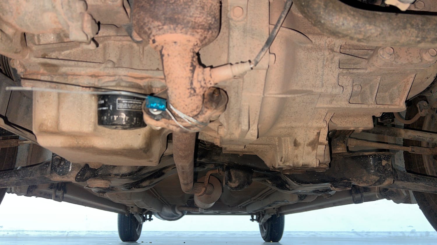 Used 2018 Maruti Suzuki Wagon R LXI CNG Cng Manual extra FRONT LEFT UNDERBODY VIEW