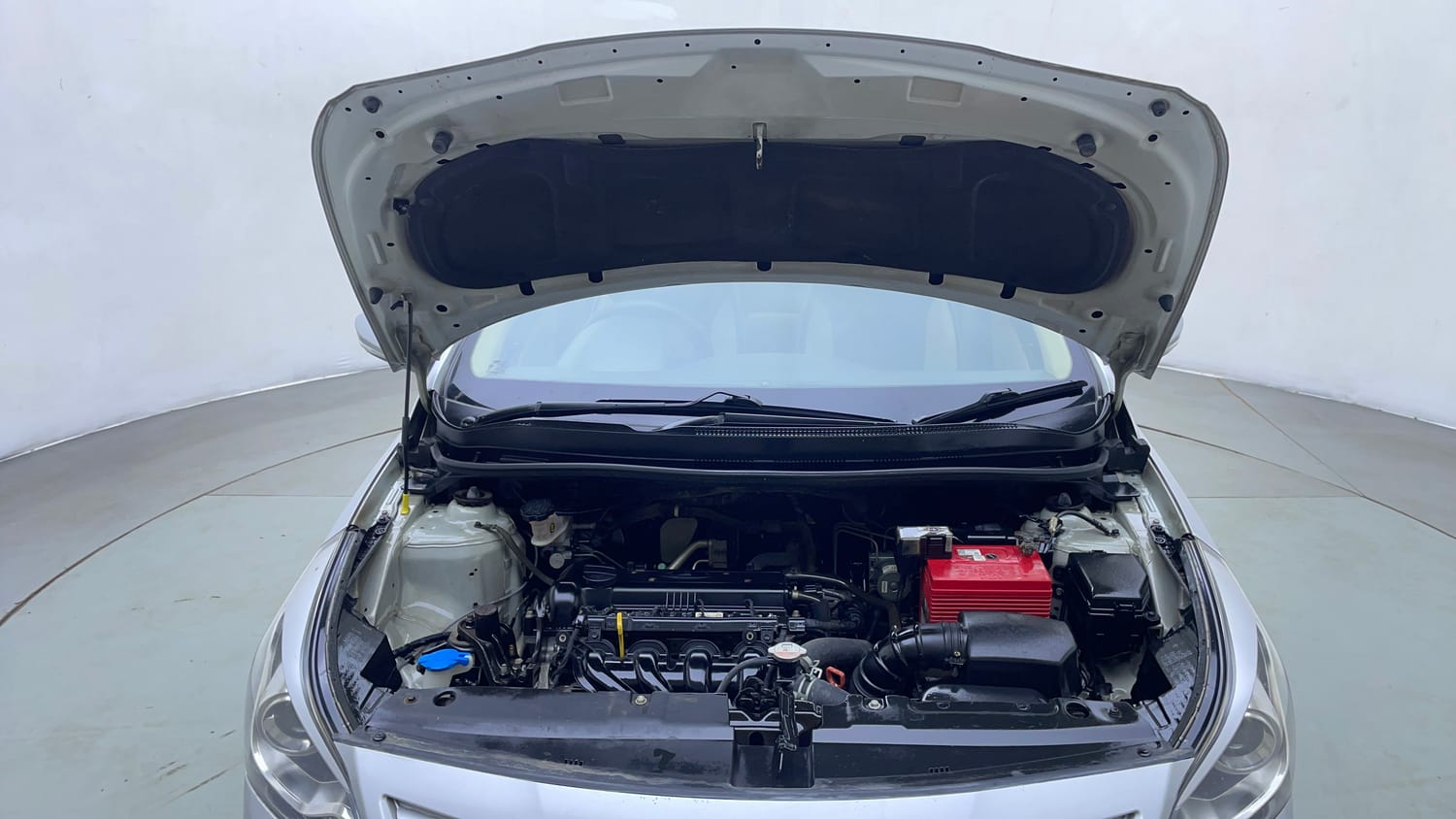 Used 2017 Hyundai Verna 1.6 VTVT SX AT Petrol Automatic engine ENGINE & BONNET OPEN FRONT VIEW