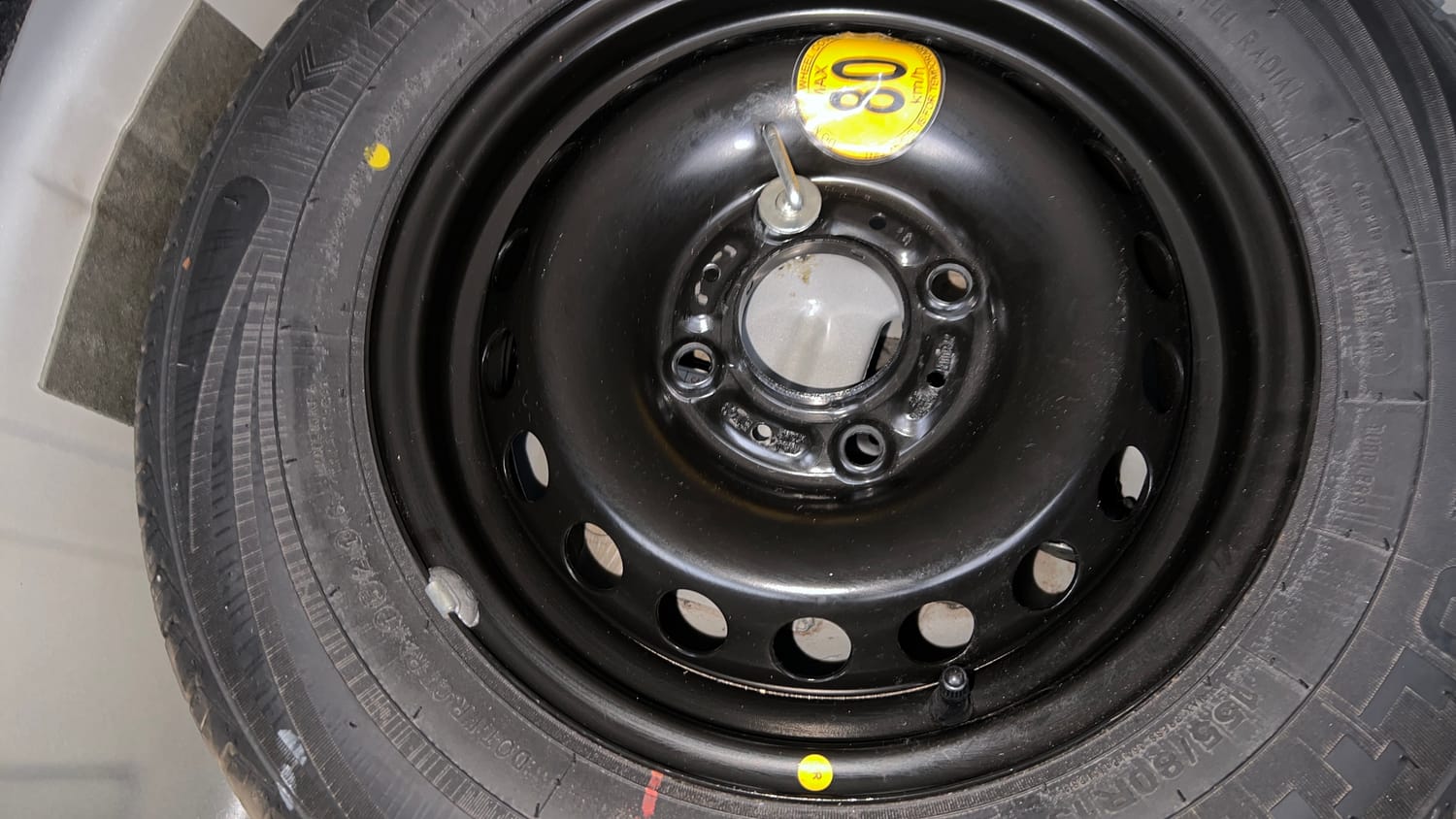 Used 2021 Tata Tiago XZ Petrol Manual tyres SPARE TYRE VIEW