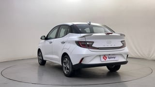 Used 2025 Hyundai Aura SX 1.2 (O) Petrol Petrol Manual exterior LEFT REAR CORNER VIEW