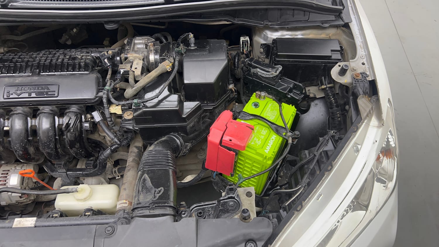 Used 2015 Honda City V Petrol Manual engine ENGINE LEFT SIDE VIEW
