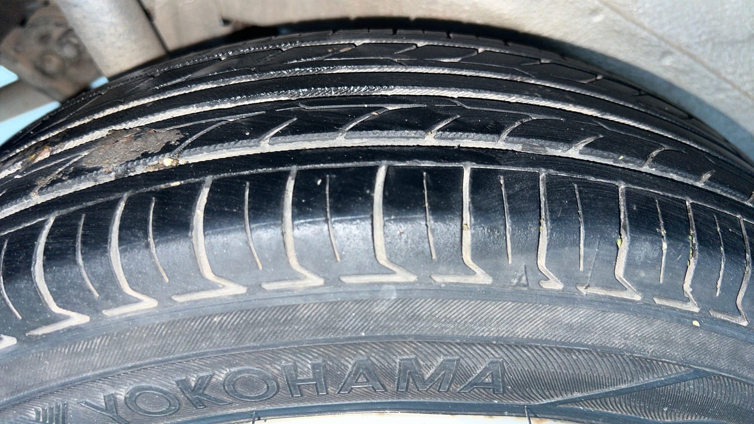 Used 2018 Maruti Suzuki Wagon R LXI CNG Cng Manual tyres RIGHT REAR TYRE TREAD VIEW