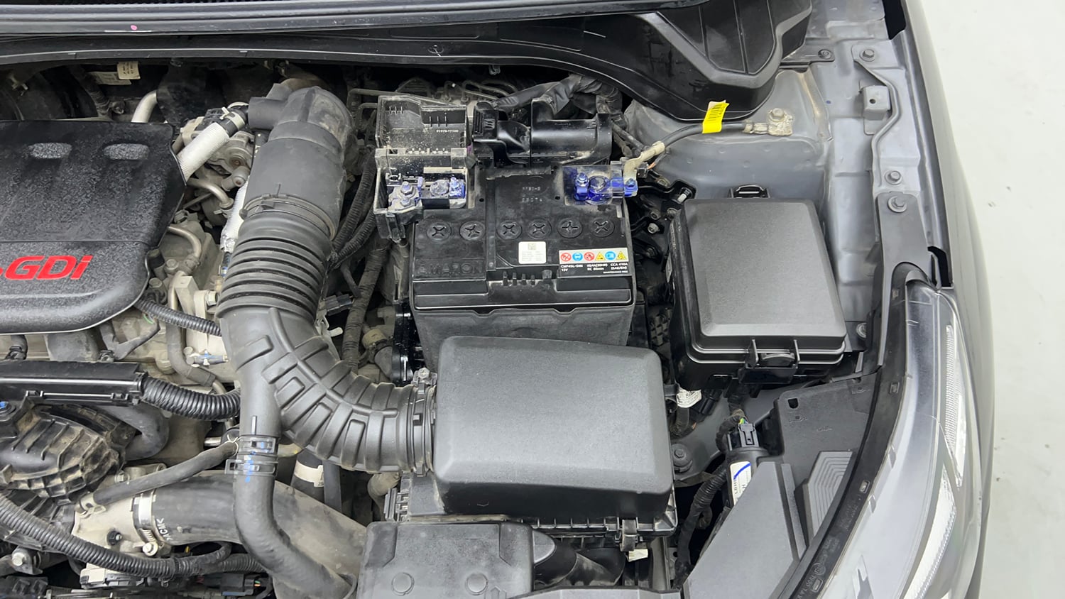 Used 2022 Hyundai i20 N Line N8 1.0 Turbo DCT Petrol Automatic engine ENGINE LEFT SIDE VIEW
