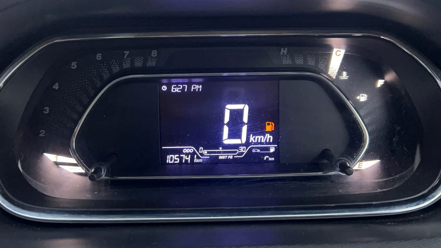 Used 2021 Tata Tiago XZ Petrol Manual interior CLUSTERMETER VIEW