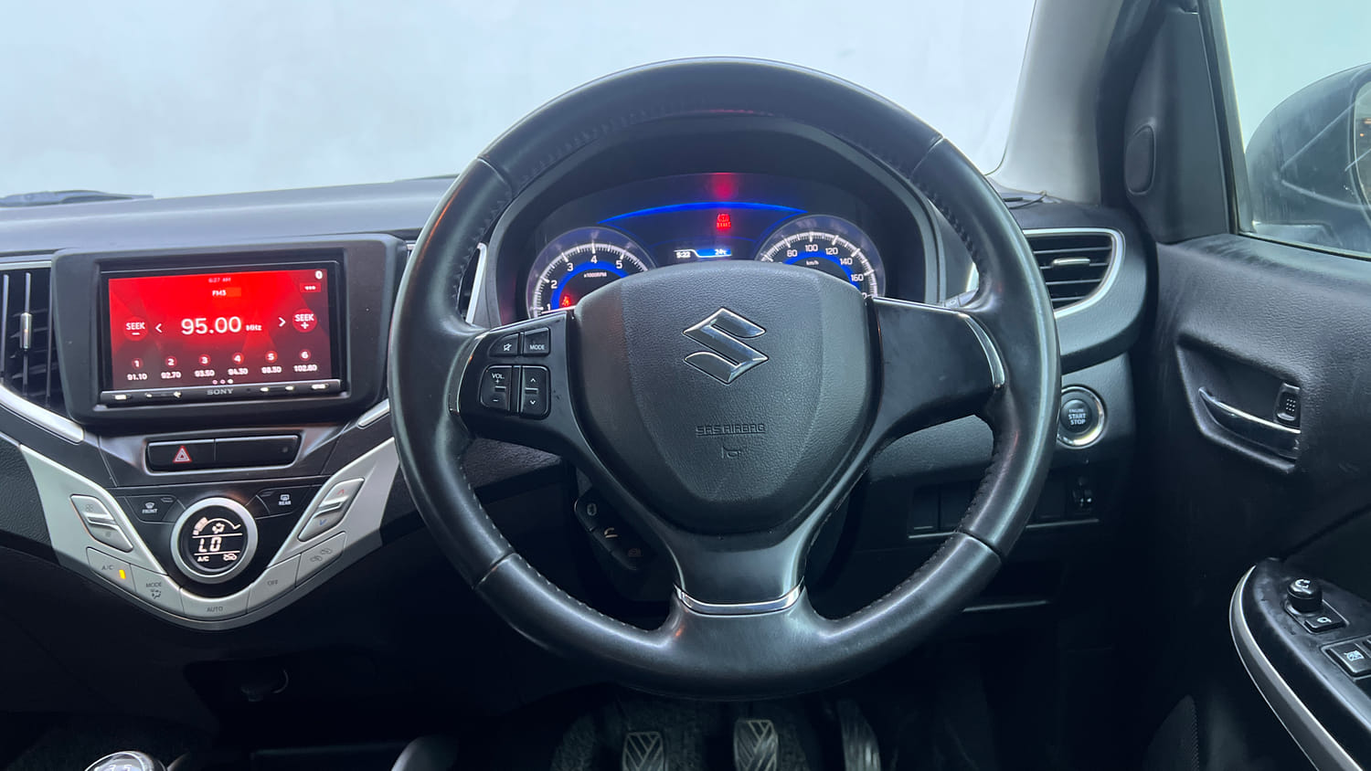 Used 2018 Maruti Suzuki Baleno Zeta 1.2 Petrol Manual interior STEERING VIEW
