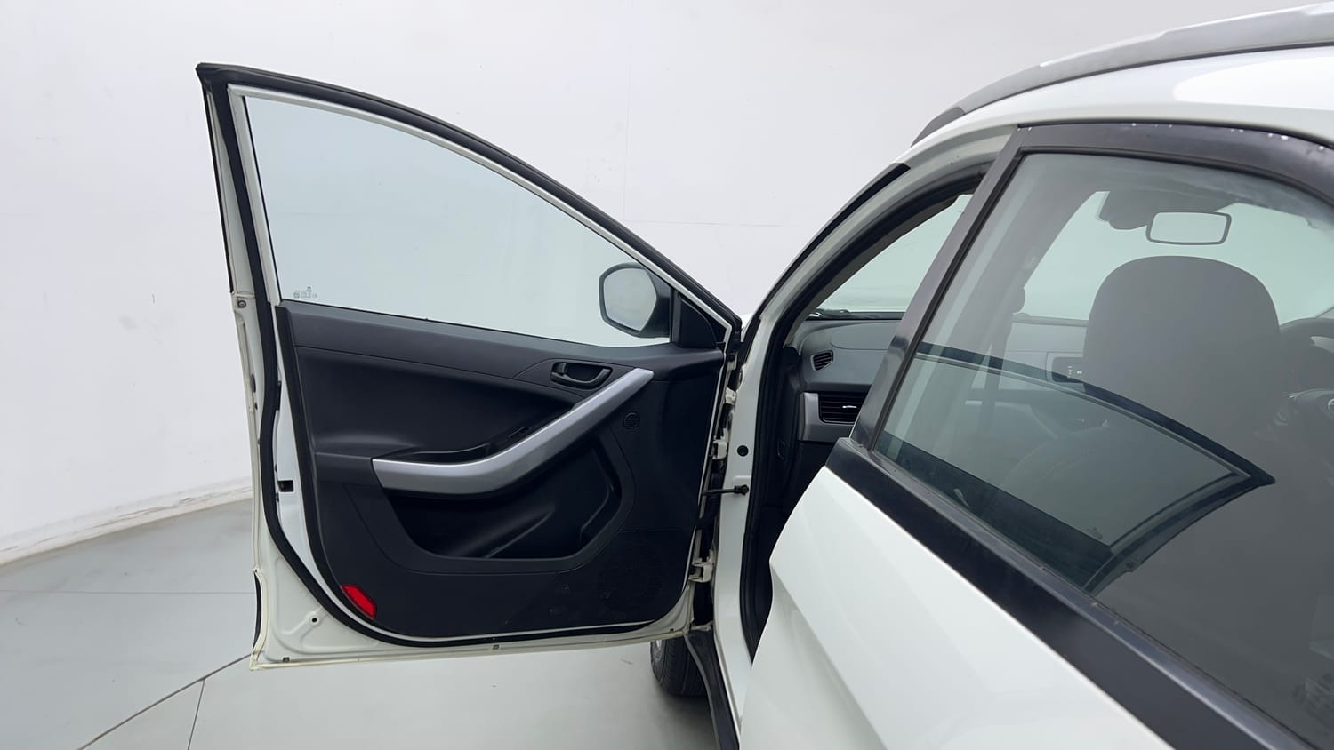 Used 2022 Tata Nexon XM (S) Diesel Diesel Manual interior LEFT FRONT DOOR OPEN VIEW
