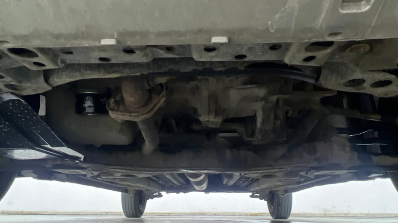 Used 2015 Maruti Suzuki Swift Dzire VXI Petrol Manual extra FRONT LEFT UNDERBODY VIEW