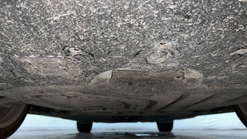 Used 2025 Lexus ES 300h Luxury Hybrid Automatic extra FRONT LEFT UNDERBODY VIEW