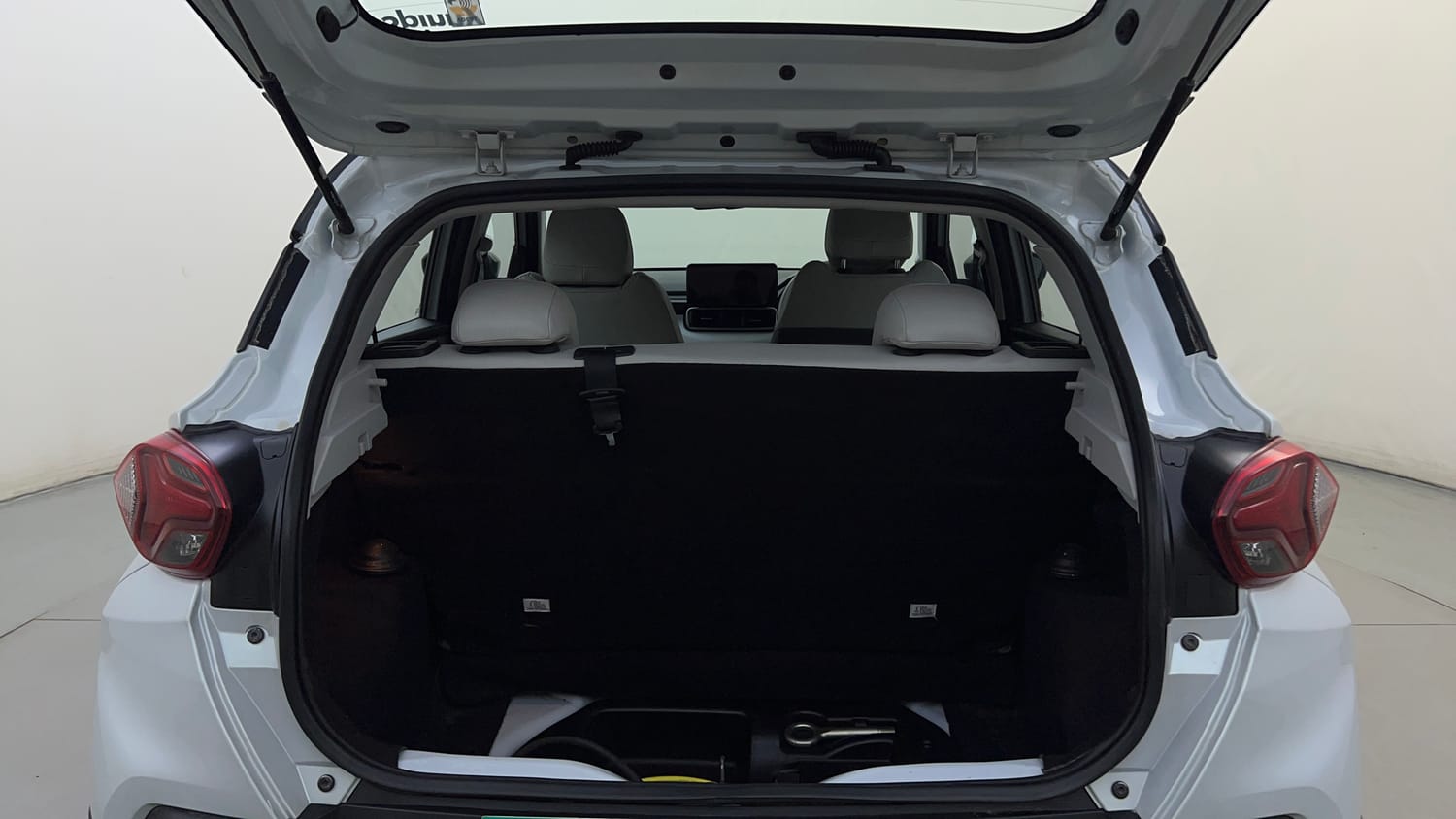 Used 2026 Tata Punch EV Empowered Plus S long Range 7.2 Fast Charger Electric Automatic interior DICKY INSIDE VIEW