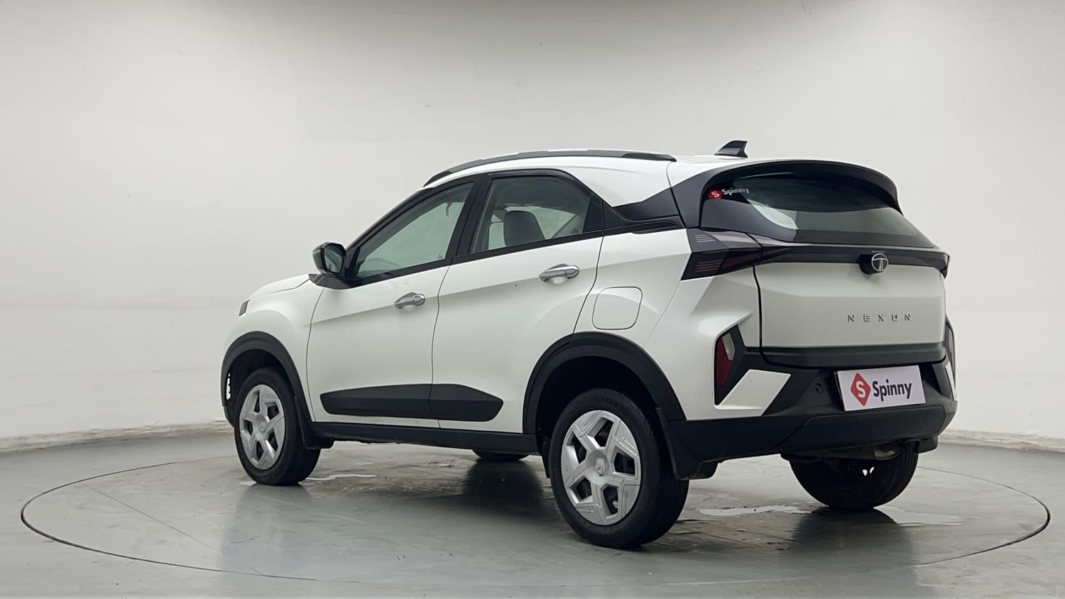 Used 2023 Tata Nexon Pure S 1.2 Revotron Petrol 6MT Petrol Manual exterior LEFT REAR CORNER VIEW