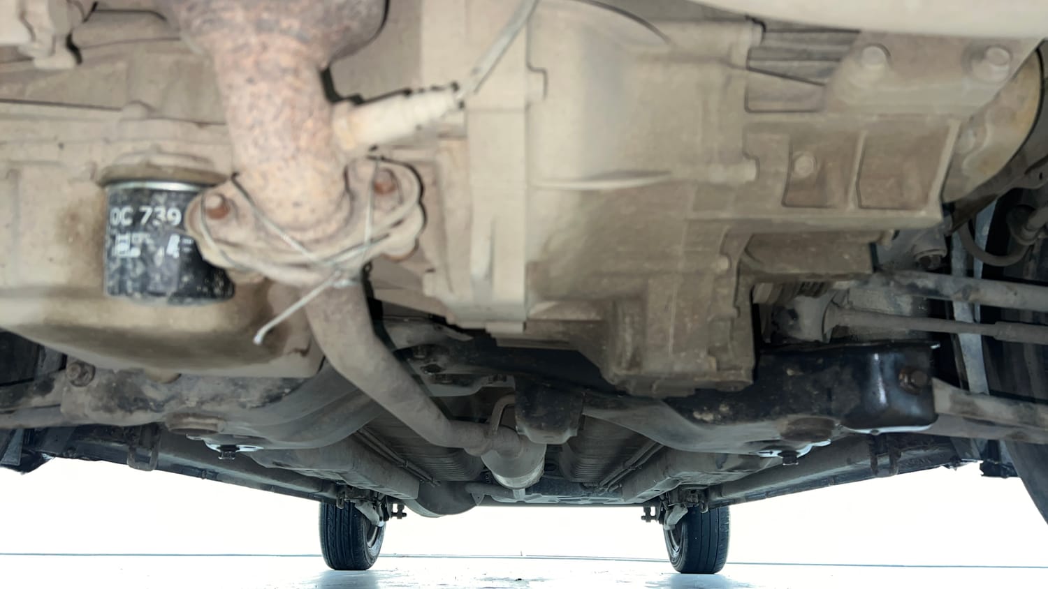 Used 2018 Maruti Suzuki Wagon R VXI Petrol Manual extra FRONT LEFT UNDERBODY VIEW