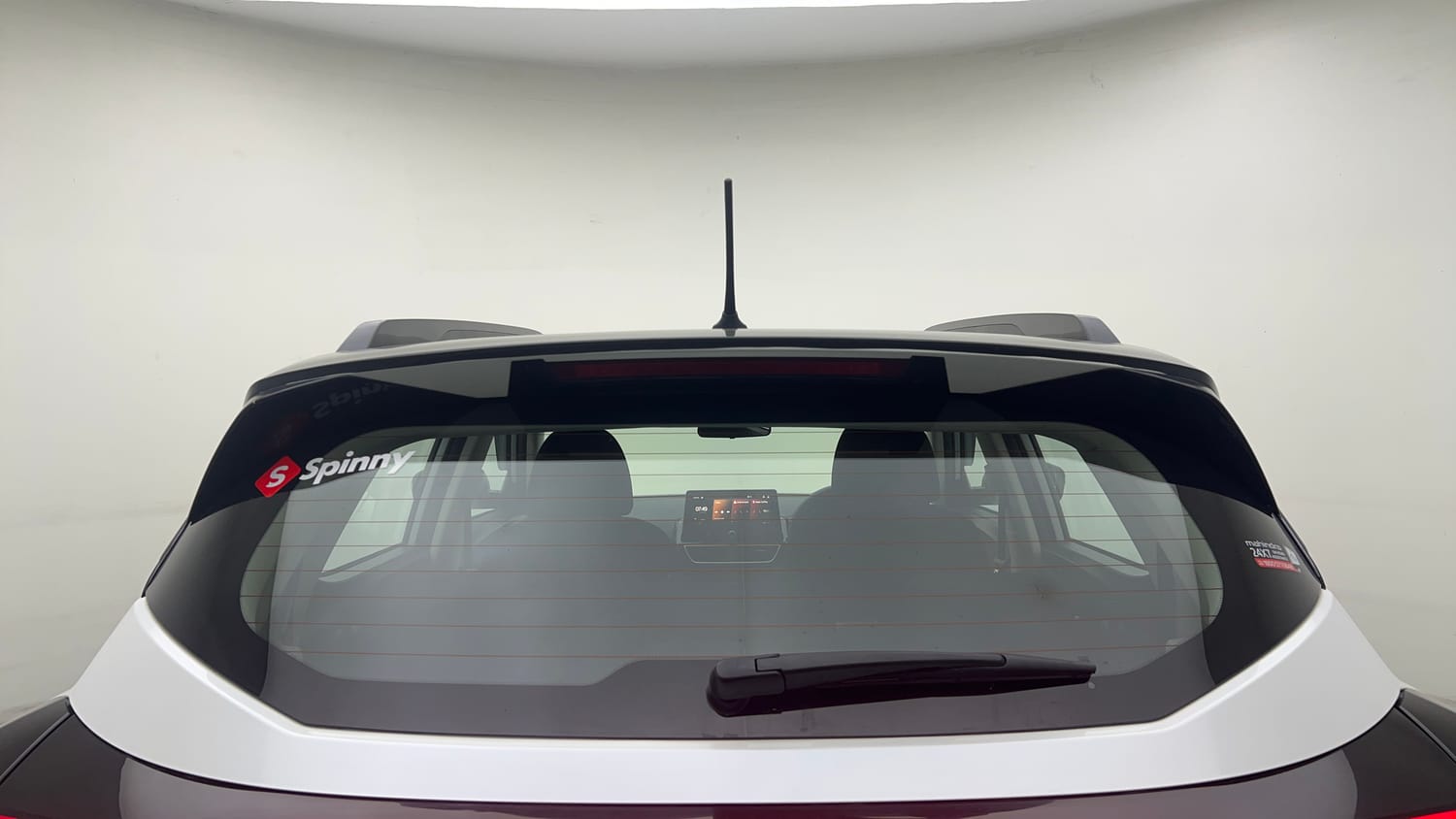Used 2024 Mahindra XUV 3XO AX5 1.2 Petrol AT Petrol Automatic exterior BACK WINDSHIELD VIEW