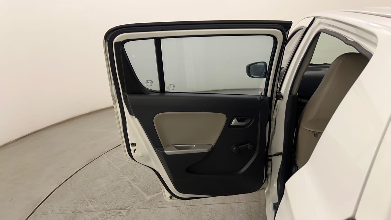 Used 2016 Maruti Suzuki Alto K10 VXi AMT Petrol Automatic interior LEFT REAR DOOR OPEN VIEW
