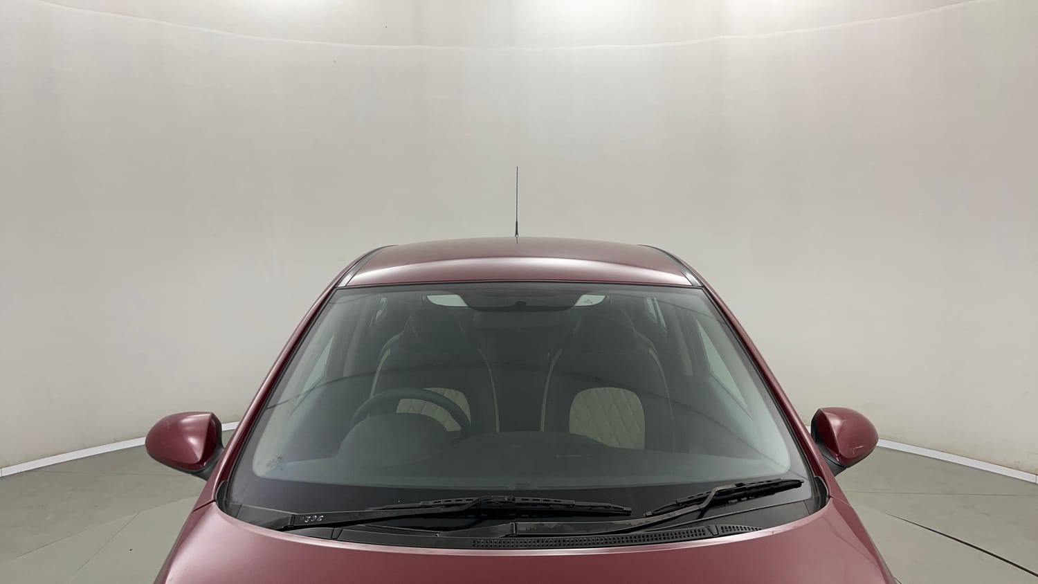 Used 2016 Hyundai Grand i10 Magna 1.2 Kappa VTVT Petrol Manual exterior FRONT WINDSHIELD VIEW