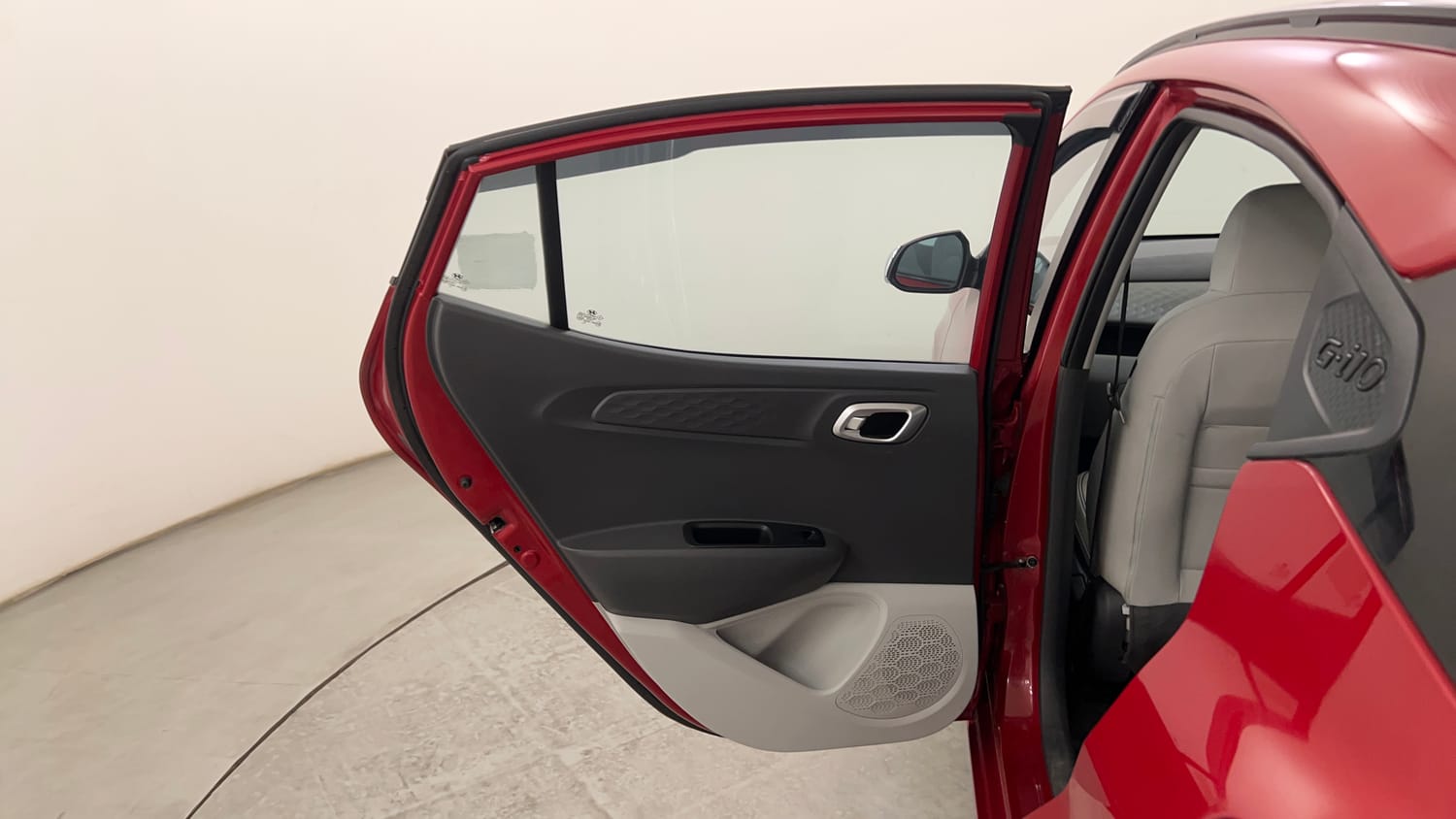 Used 2023 Hyundai Grand i10 Nios Asta 1.2 Kappa VTVT Petrol Manual interior LEFT REAR DOOR OPEN VIEW