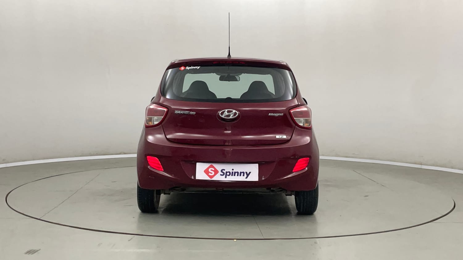 Used 2016 Hyundai Grand i10 Magna 1.2 Kappa VTVT Petrol Manual exterior BACK VIEW