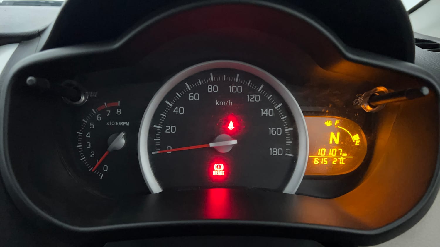 Used 2018 Maruti Suzuki Celerio ZXi AMT Petrol Automatic interior CLUSTERMETER VIEW