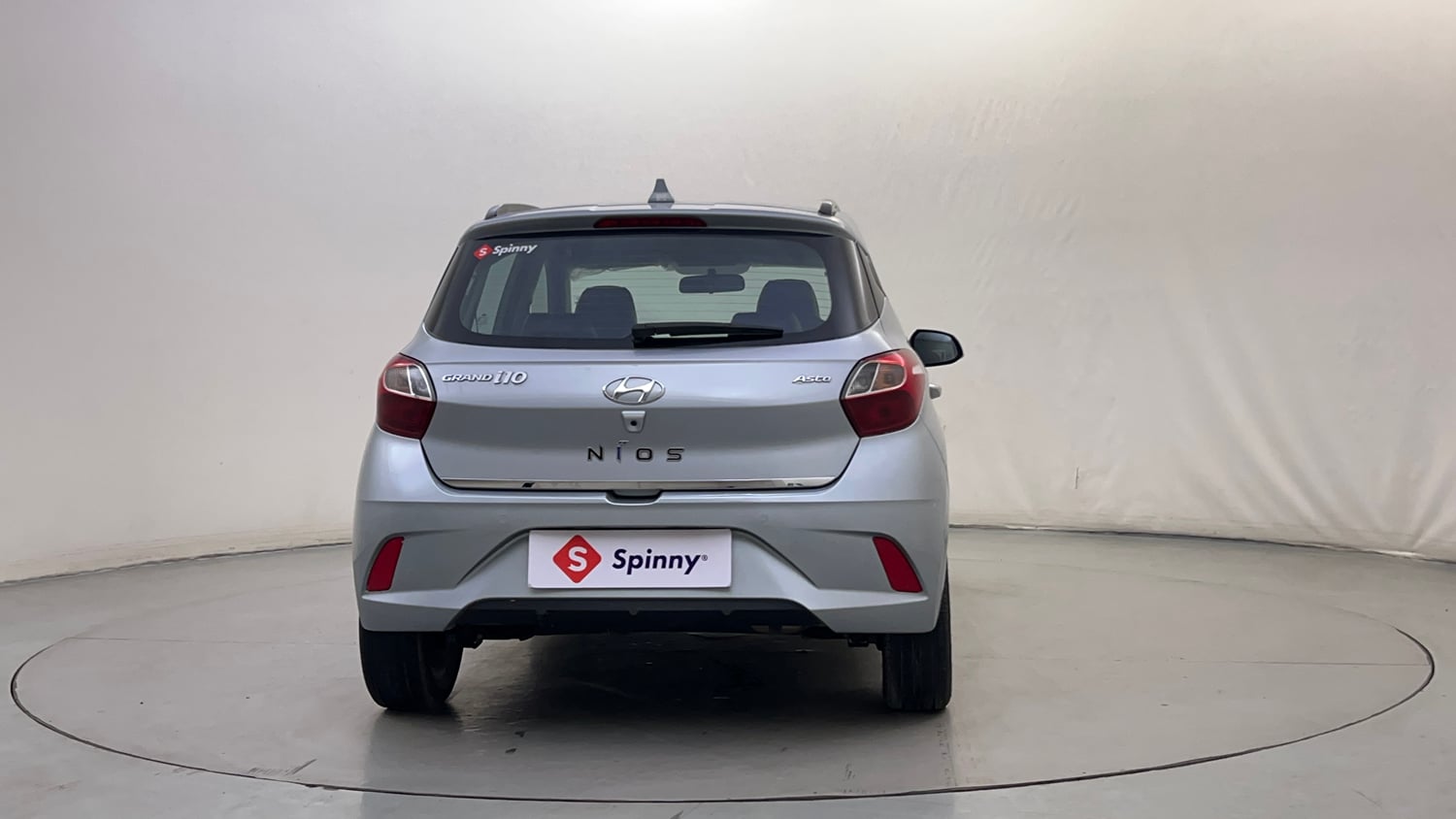Used 2020 Hyundai Grand i10 Nios Asta 1.2 Kappa VTVT Petrol Manual exterior BACK VIEW