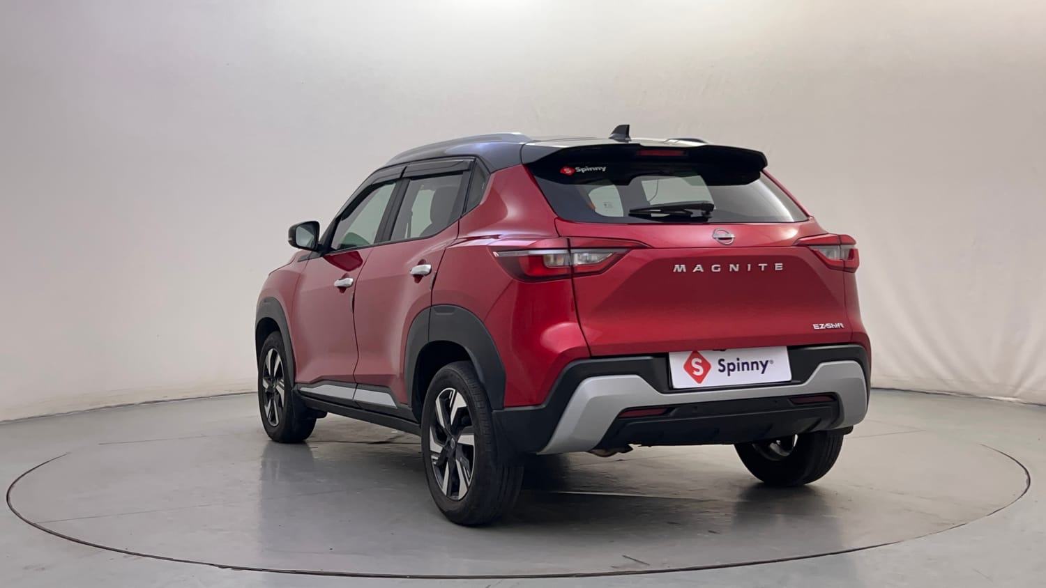 Used 2025 Nissan Magnite N-Connecta B4D 1.0 Petrol AMT Dual Tone Petrol Automatic exterior LEFT REAR CORNER VIEW