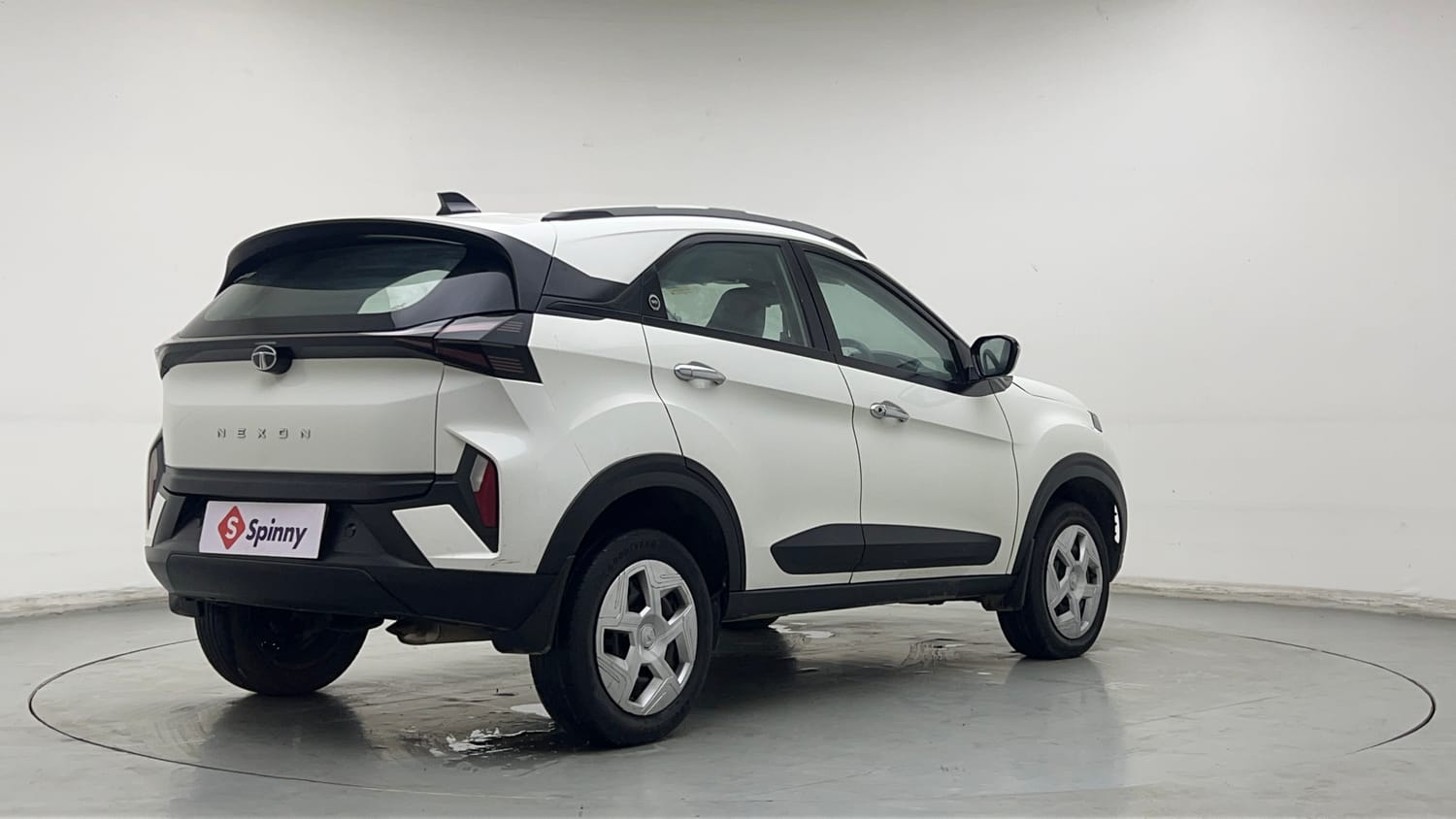 Used 2023 Tata Nexon Pure S 1.2 Revotron Petrol 6MT Petrol Manual exterior RIGHT REAR CORNER VIEW