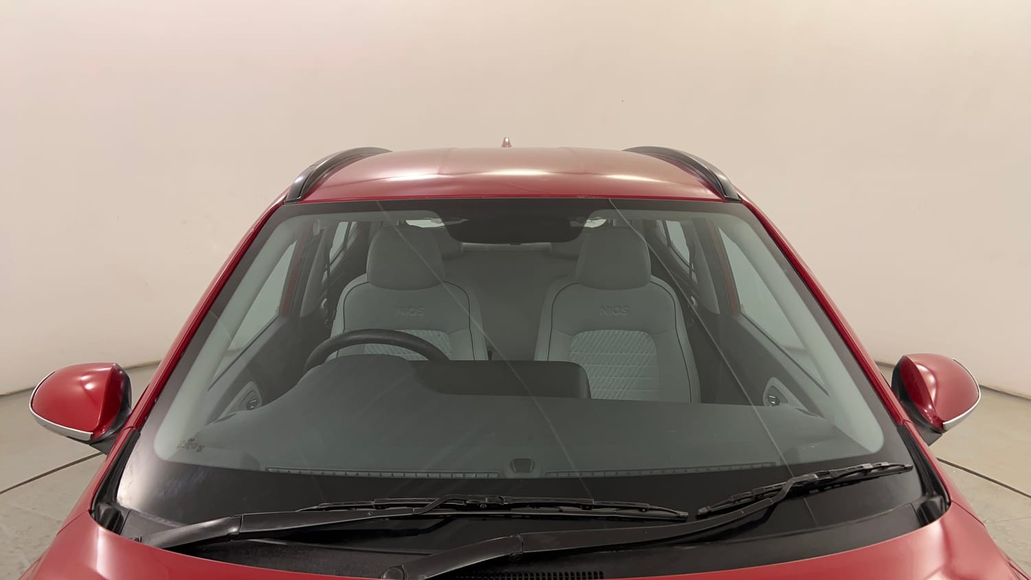 Used 2023 Hyundai Grand i10 Nios Asta 1.2 Kappa VTVT Petrol Manual exterior FRONT WINDSHIELD VIEW