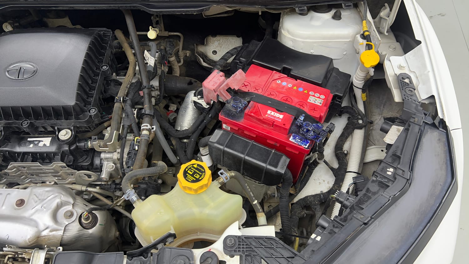 Used 2023 Tata Nexon Pure S 1.2 Revotron Petrol 6MT Petrol Manual engine ENGINE LEFT SIDE VIEW