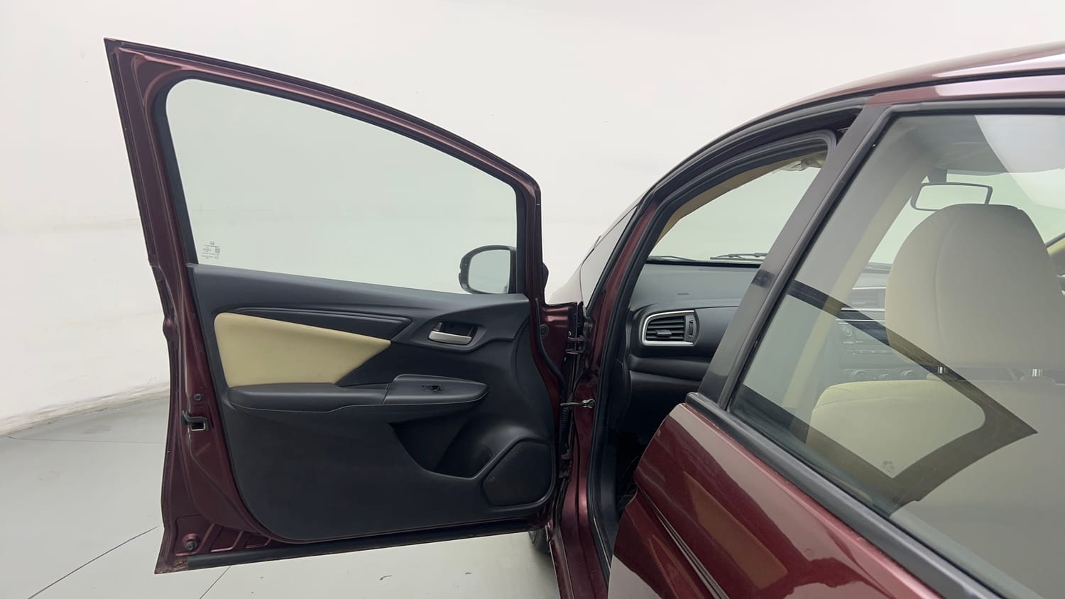 Used 2017 Honda Jazz S Petrol Petrol Manual interior LEFT FRONT DOOR OPEN VIEW