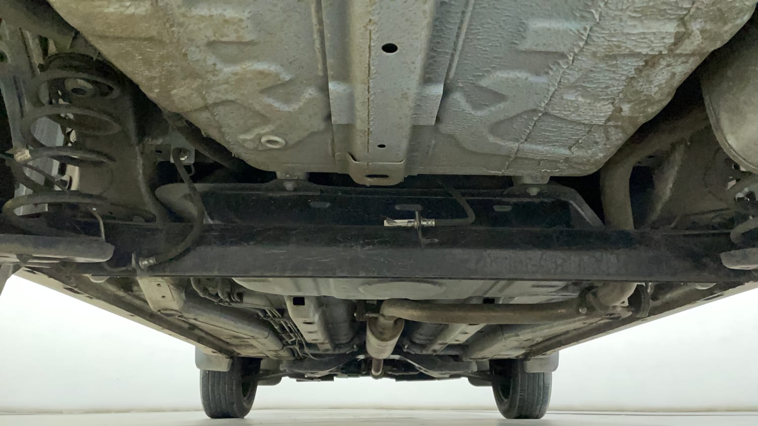 Used 2025 Tata Nexon Creative Plus (S) 1.2 Petrol 6MT Petrol Manual extra REAR UNDERBODY VIEW (TAKEN FROM REAR)