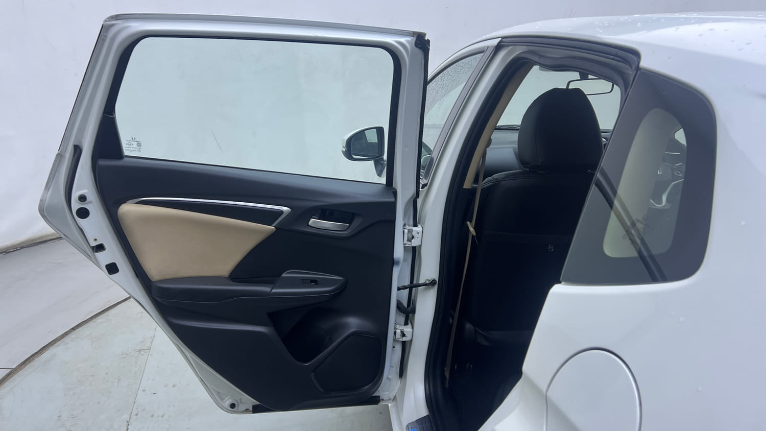 Used 2019 Honda Jazz VX CVT Petrol Petrol Automatic interior LEFT REAR DOOR OPEN VIEW