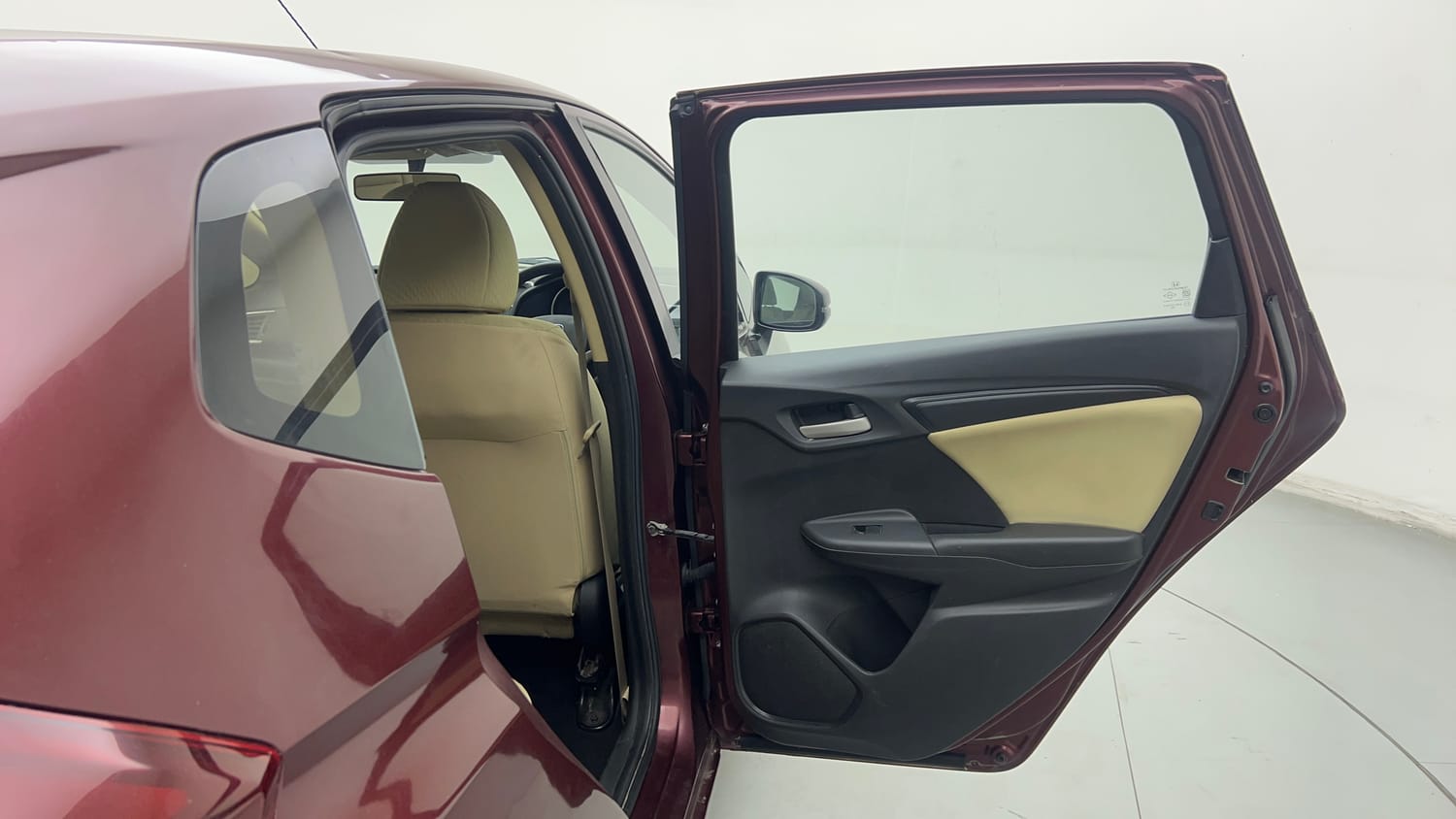 Used 2017 Honda Jazz S Petrol Petrol Manual interior RIGHT REAR DOOR OPEN VIEW