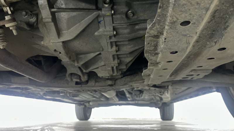 Used 2023 Maruti Suzuki XL6 Zeta MT Petrol Petrol Manual extra FRONT LEFT UNDERBODY VIEW