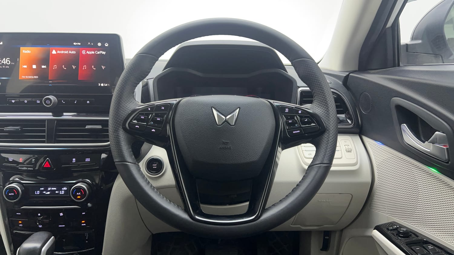 Used 2024 Mahindra XUV 3XO AX5 1.2 Petrol AT Petrol Automatic interior STEERING VIEW